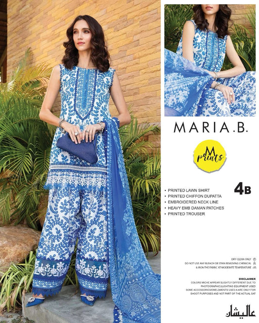 MARIA B  PRINT LAWN COLLECTION 2025