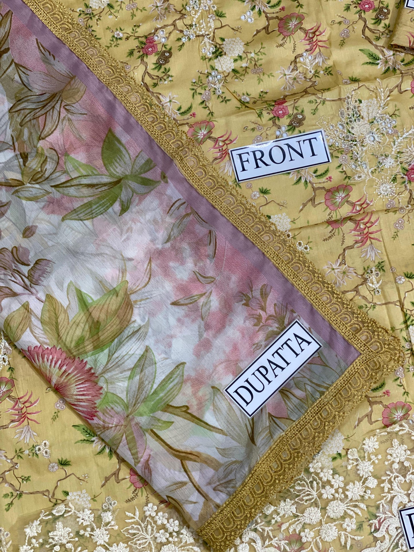 IZNIK Lawn & Chiffon duppatta